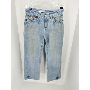 True Religion embellished jean pants, Row 30 seat 33.Check measurements in photo